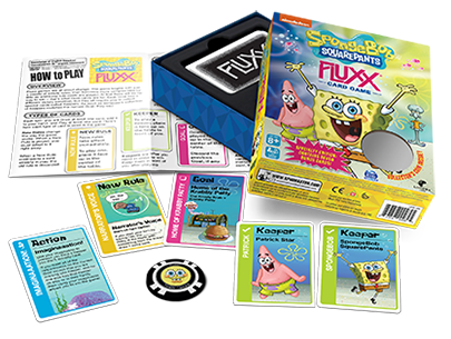 Looney Labs SpongeBob Fluxx Obrázek