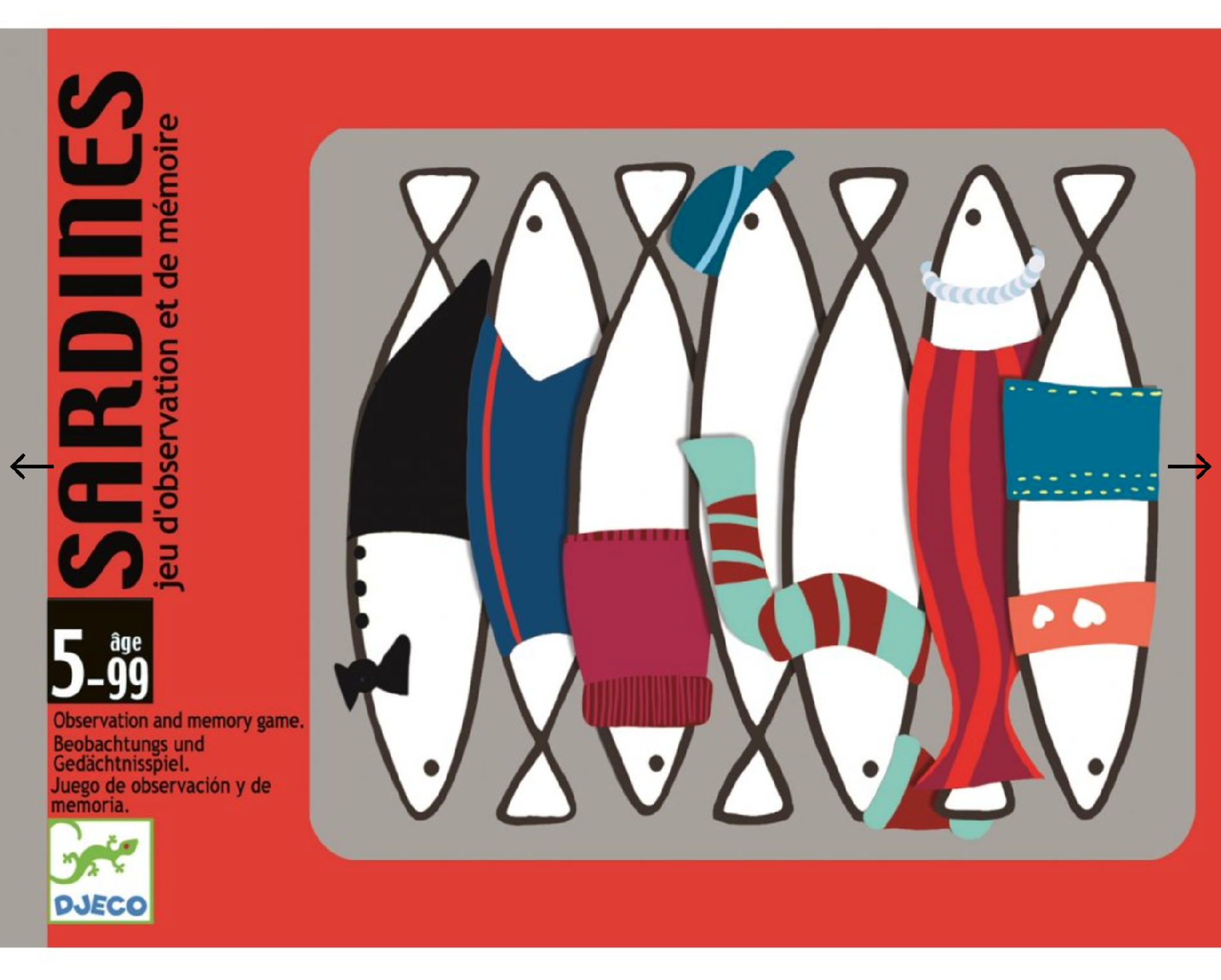 Djeco Sardinky Obrázek