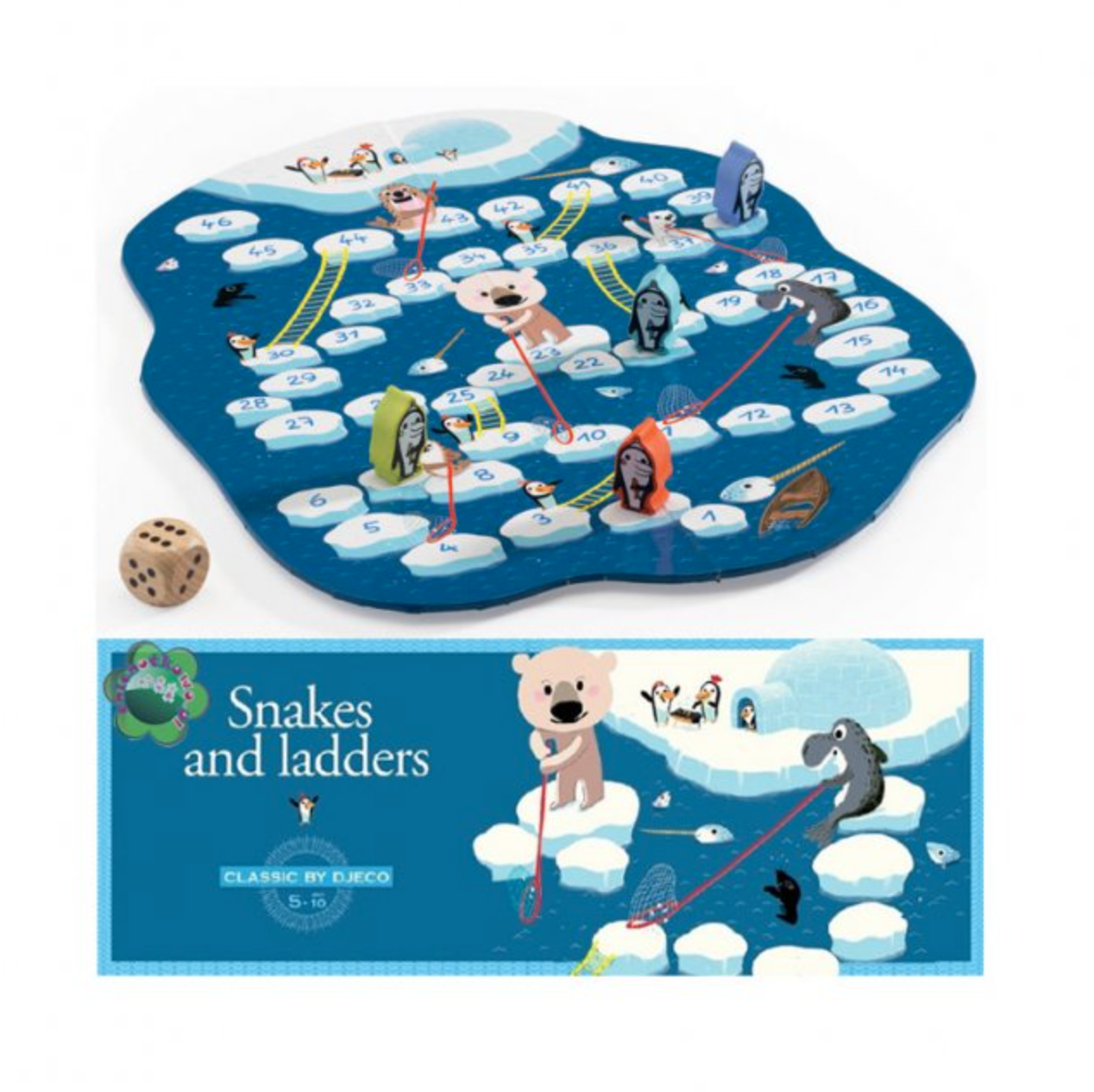 Djeco Žebříky a kry Obrázek