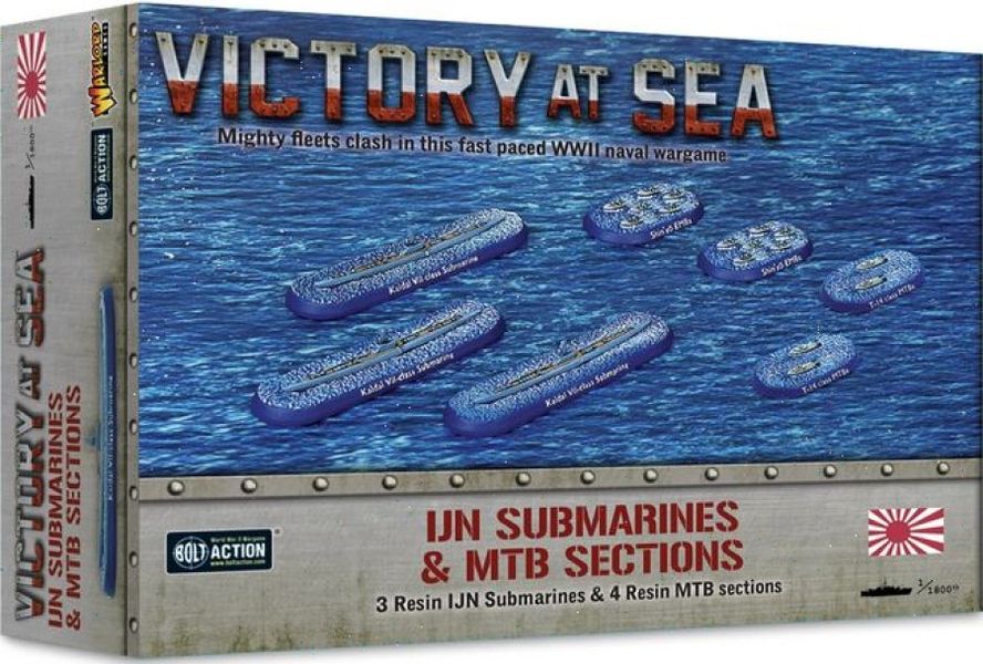 Warlord Games Victory at Sea - IJN  Submarines & MTB sections Obrázek