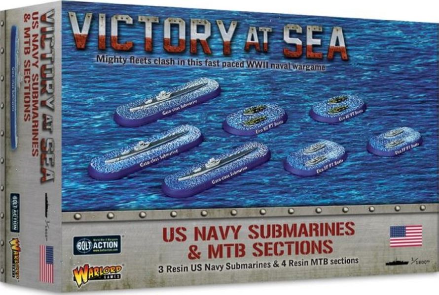 Warlord Games Victory at Sea - US Navy Submarines & MTB sections Obrázek