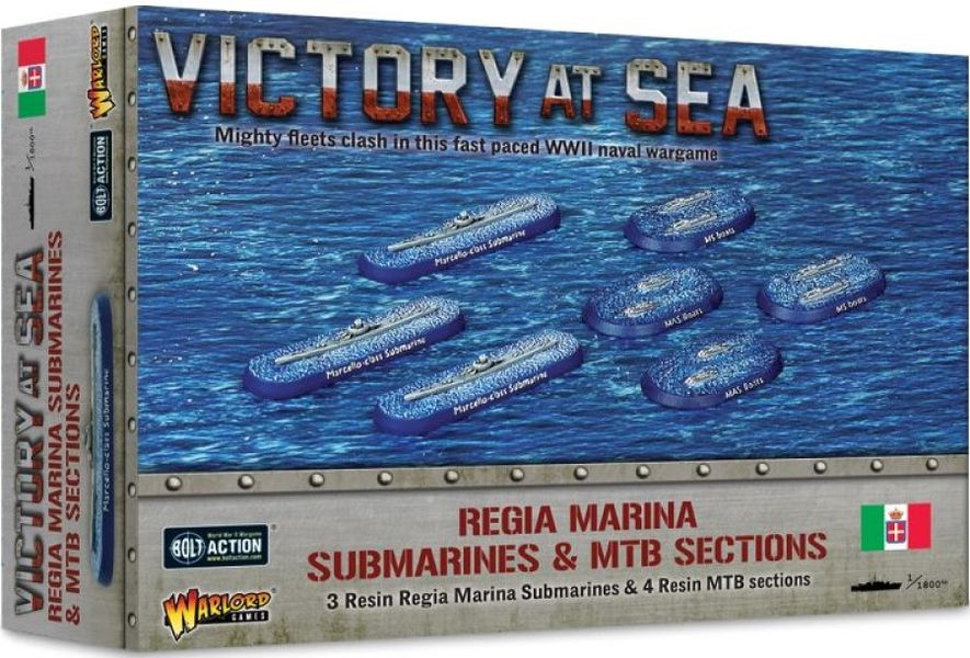 Warlord Games Victory at Sea - Regia Marina Submarines & MTB sections Obrázek