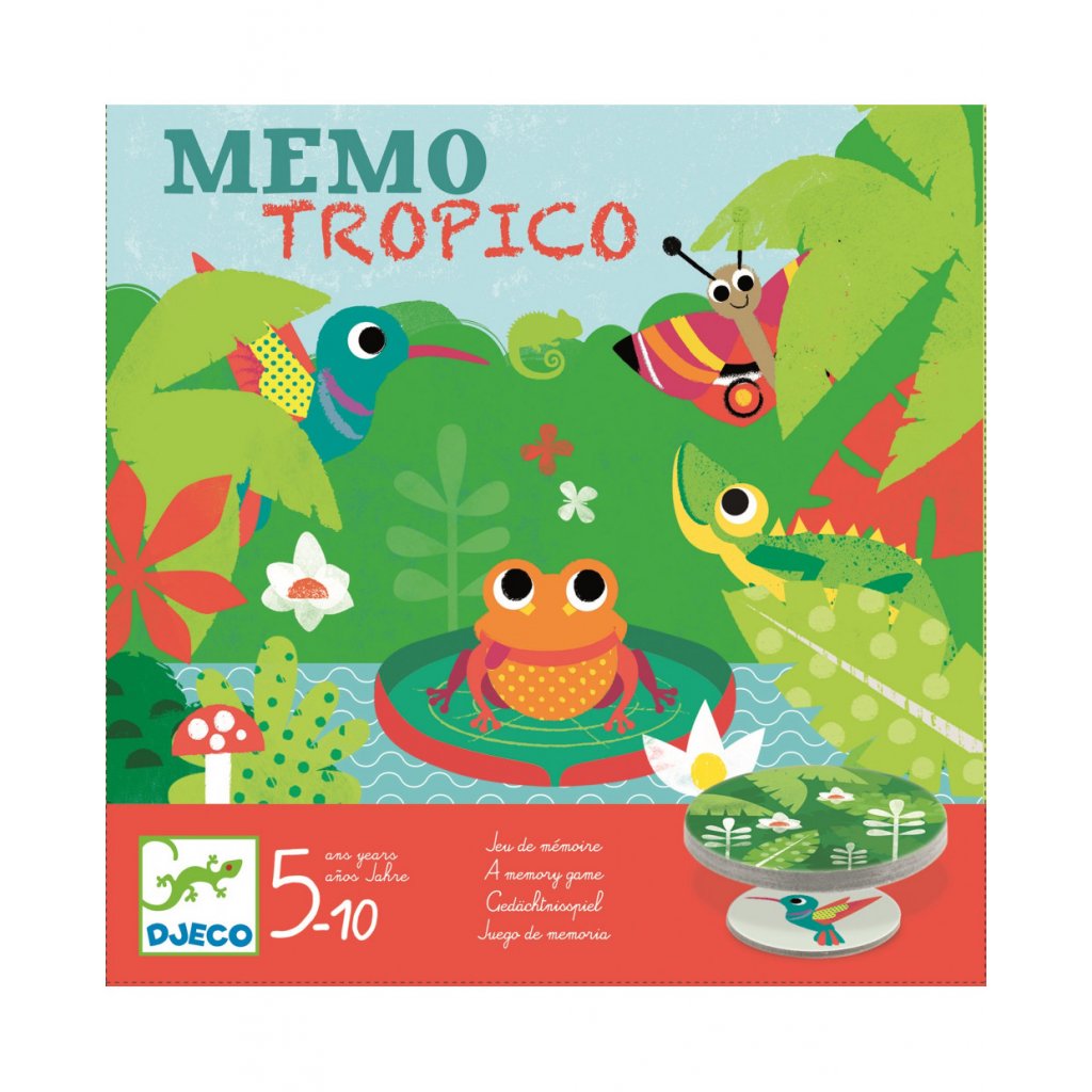 Djeco Pexeso z tropického lesa Obrázek