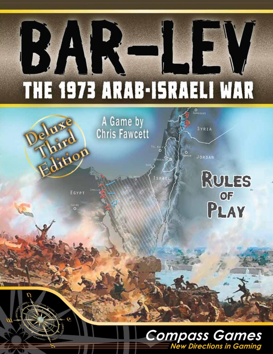 Compass Games Bar-Lev: The 1973 Arab-Israeli War Deluxe Edition Obrázek