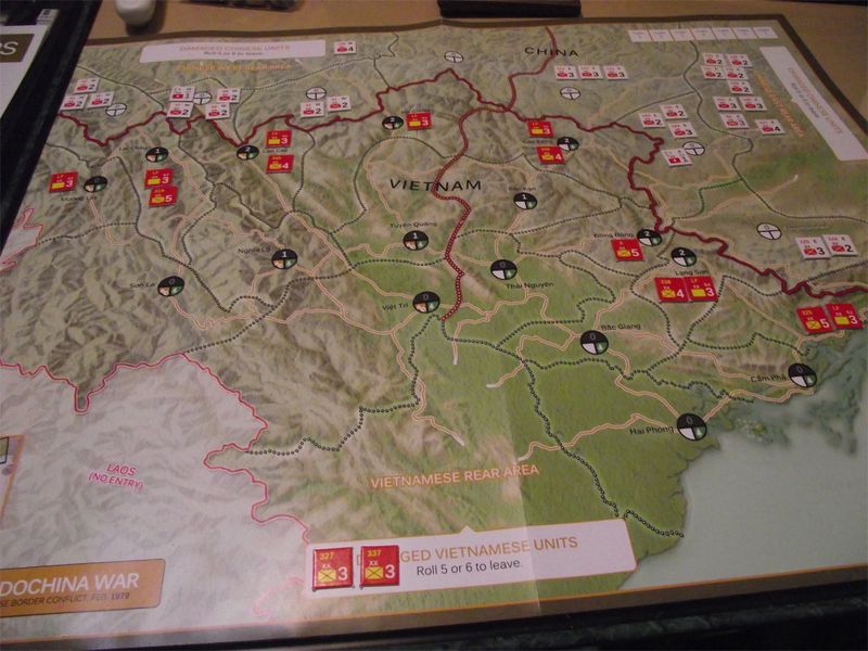 Compass Games Brief Border Wars Obrázek