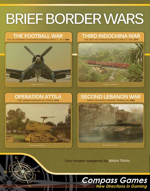 Compass Games Brief Border Wars Obrázek