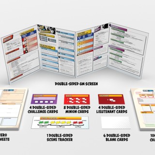 Greater Than Games Sentinel Comics: The Roleplaying Game GM Kit Obrázek