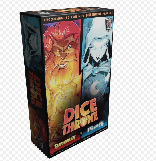 Roxley Games Dice Throne: Season One Rerolled - Barbarian vs. Moon Elf Obrázek