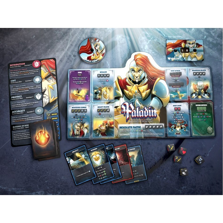 Roxley Games Dice Throne: Season One Rerolled - Monk vs. Paladin Obrázek