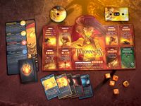 Roxley Games Dice Throne: Season One Rerolled - Pyromancer vs. Shadow Thief Obrázek