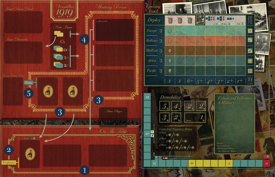GMT Games Versailles 1919 Obrázek