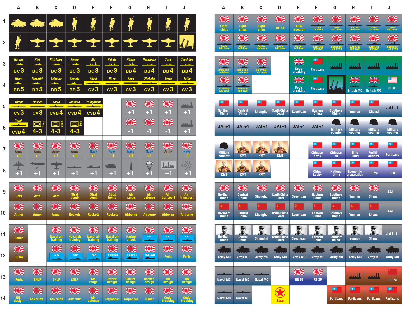GMT Games Storm over Asia Obrázek