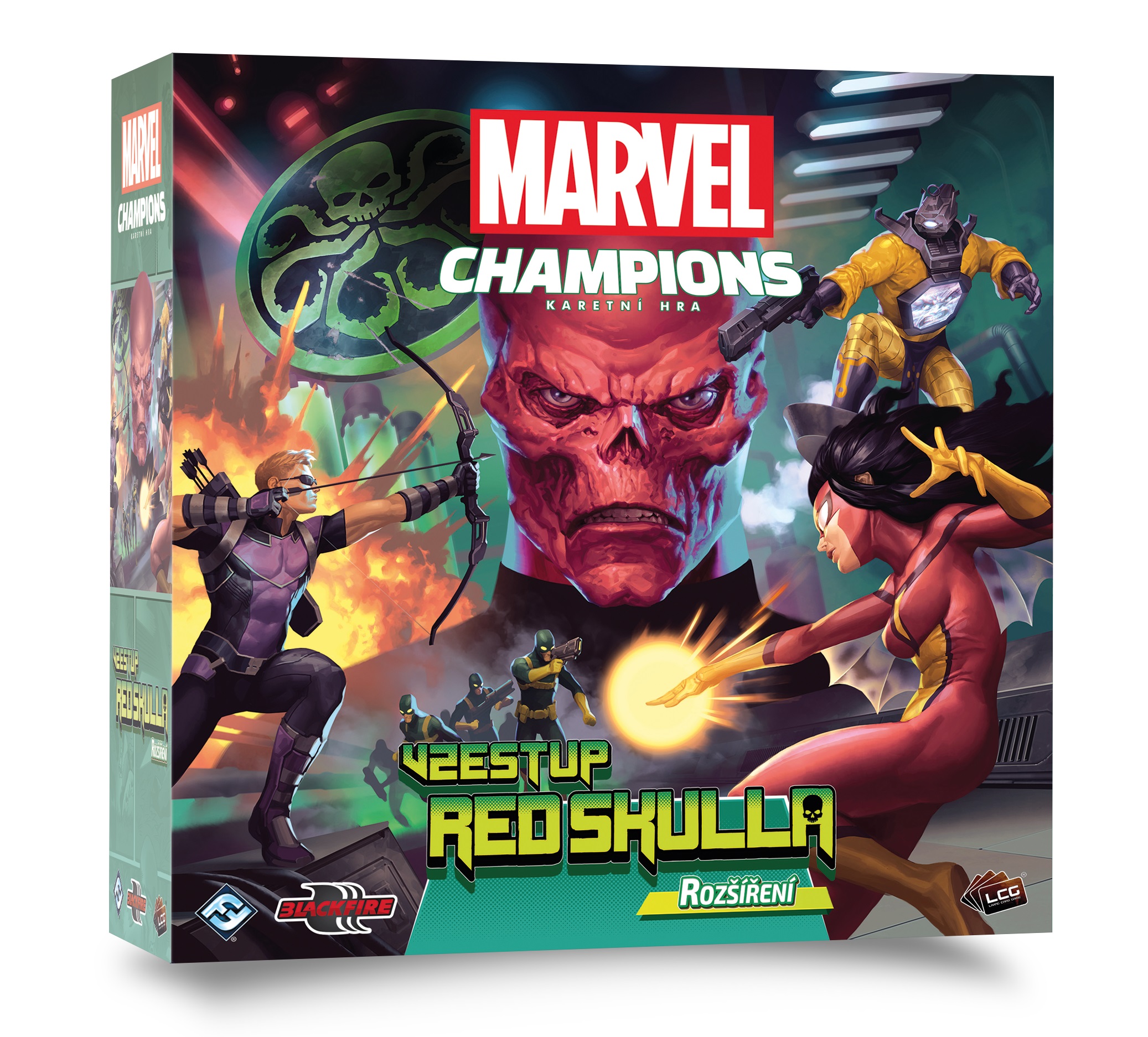 Blackfire CZ Marvel Champions LCG: Vzestup Red Skulla Obrázek