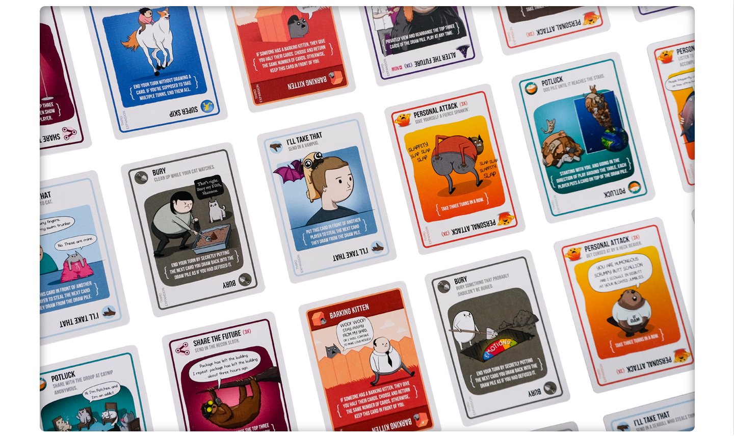 Barking Kittens - Exploding Kittens Expansion Obrázek