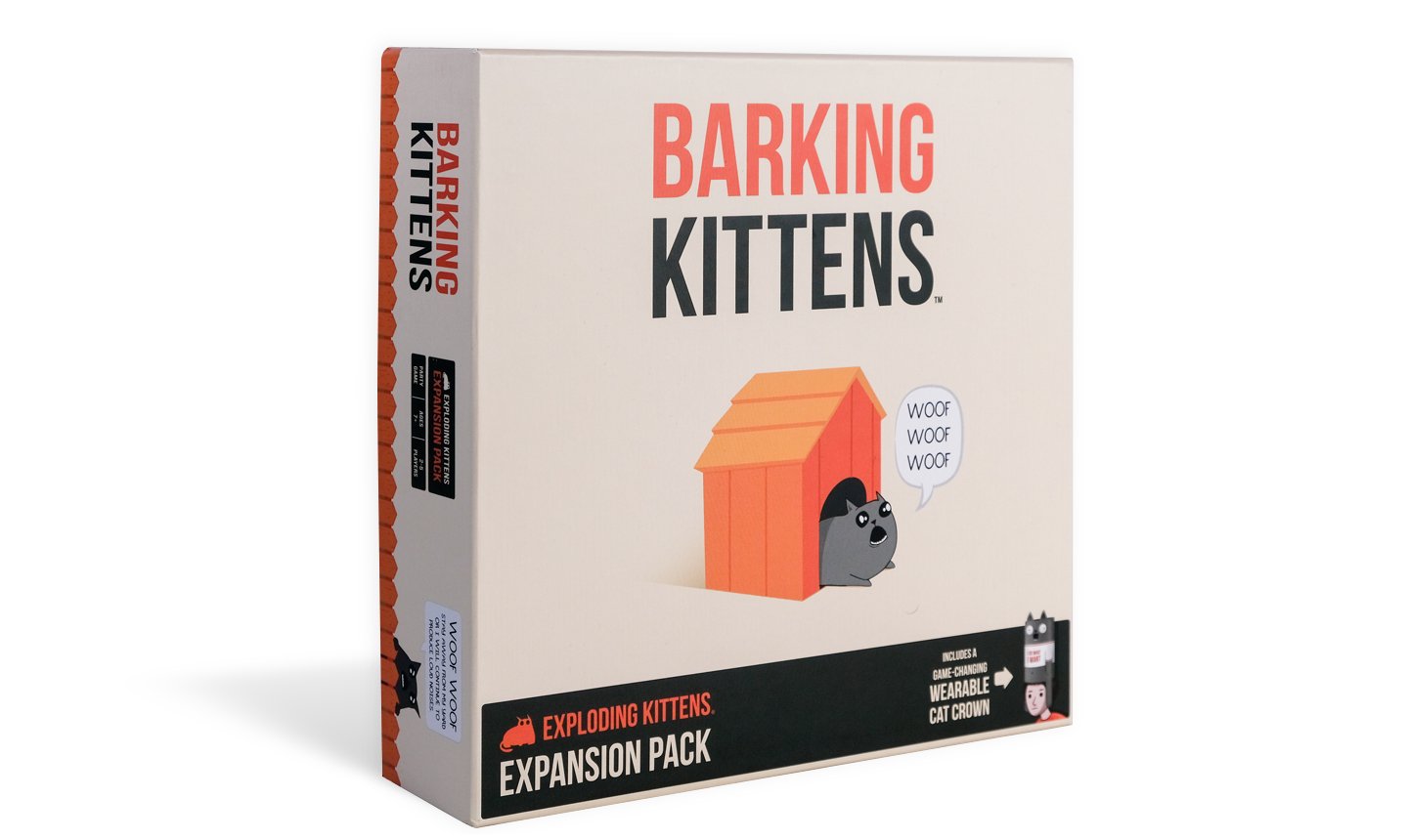 Barking Kittens - Exploding Kittens Expansion Obrázek