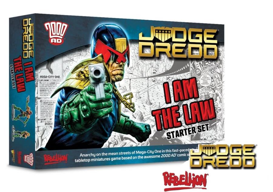 Warlord Games Judge Dredd: I am the Law Starter Set Obrázek