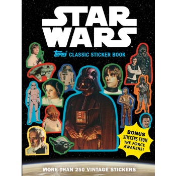 Abrams Star Wars Topps Classic Sticker Book Obrázek