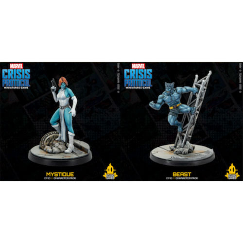 Atomic Mass Games Marvel Crisis Protocol: Mystique and Beast Obrázek