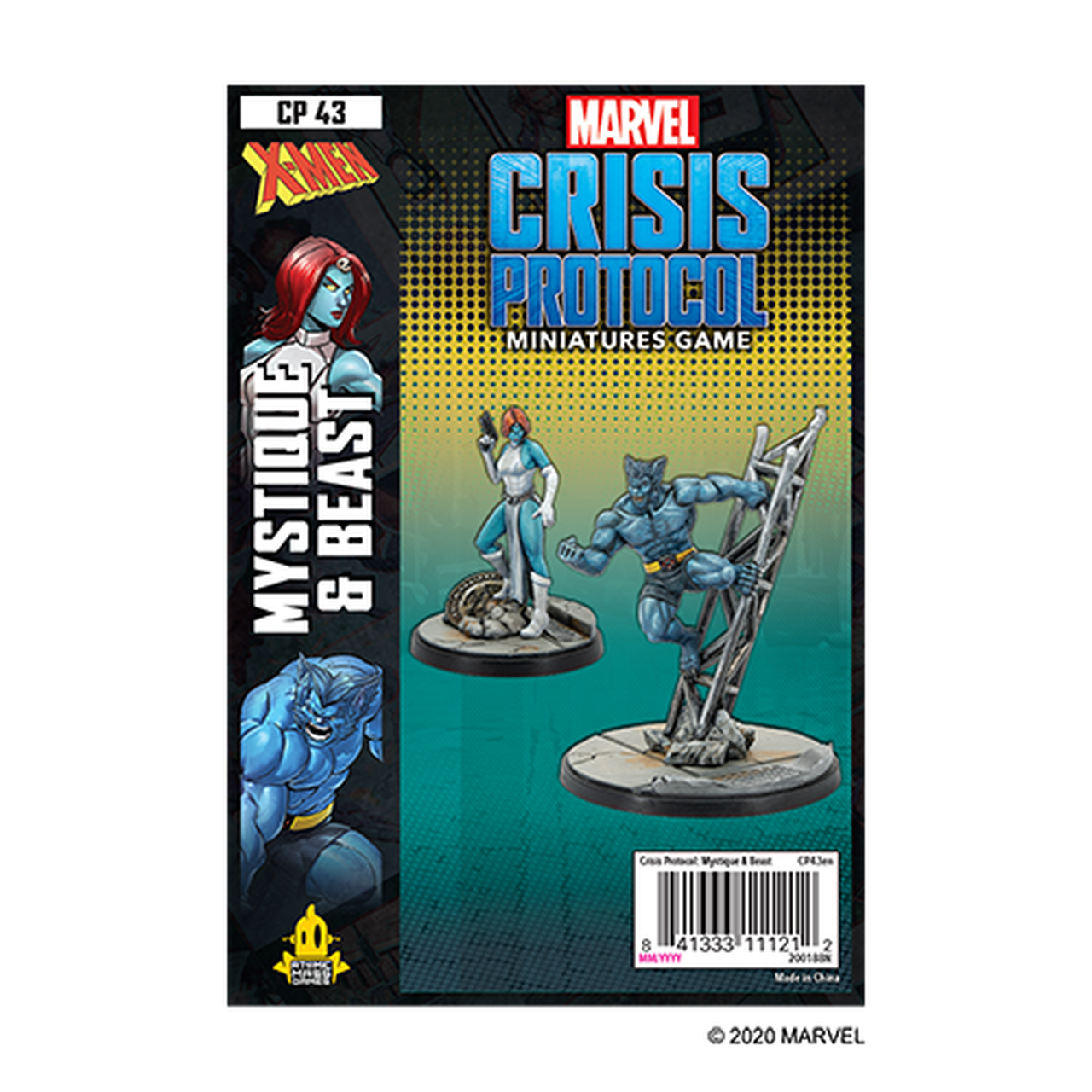 Atomic Mass Games Marvel Crisis Protocol: Mystique and Beast Obrázek