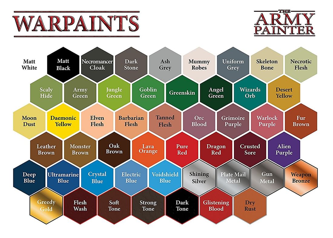 Army Painter: Warpaints Complete Paint Set Obrázek