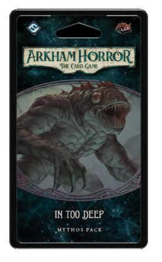 Fantasy Flight Games Arkham Horror LCG: In Too Deep Mythos Pack Obrázek
