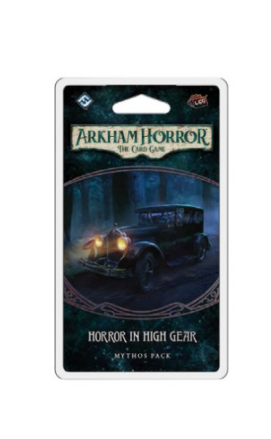 Fantasy Flight Games Arkham Horror LCG: Horror in High Gear Mythos Pack Obrázek
