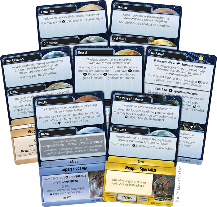 Fantasy Flight Games Star Wars: Outer Rim Obrázek