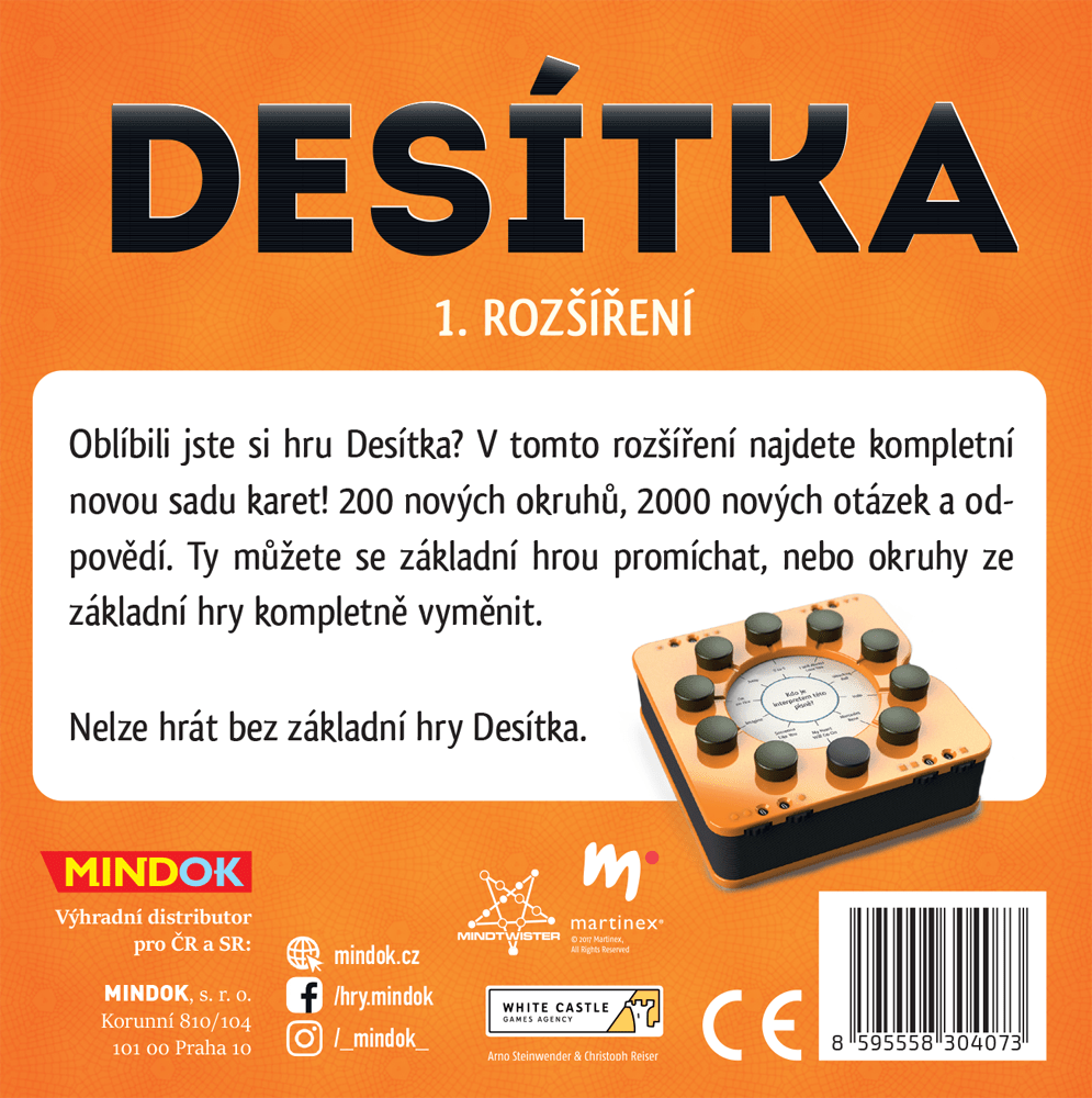 Mindok Desítka - 1. rozšíření Obrázek