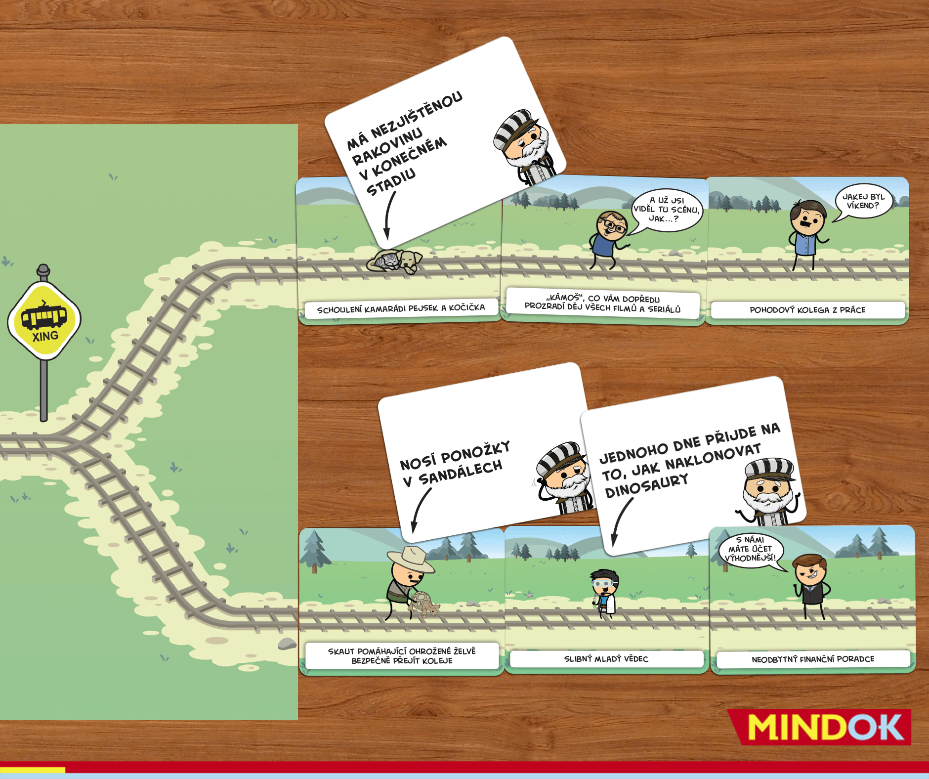 Mindok Komu zvoní tramvaj Obrázek