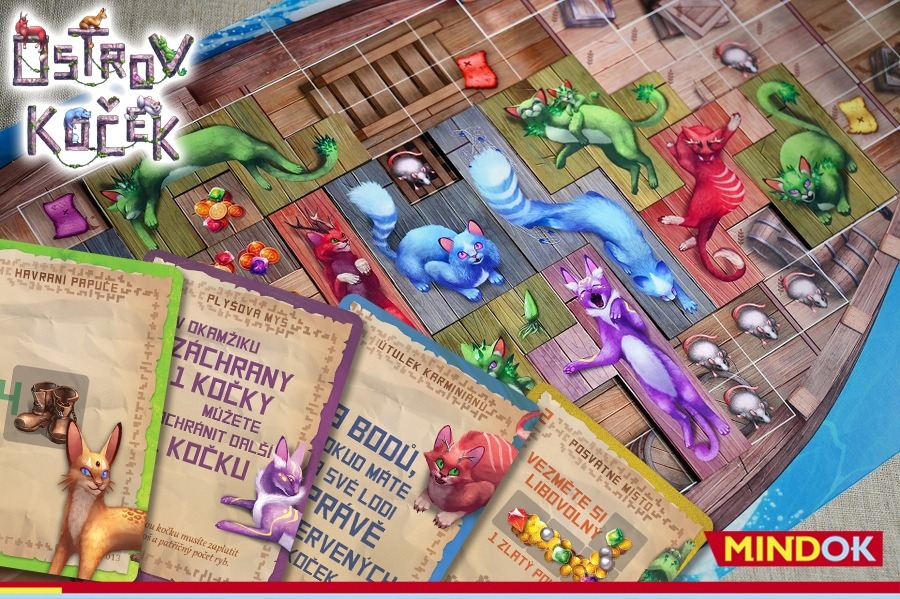 Mindok Ostrov koček Obrázek