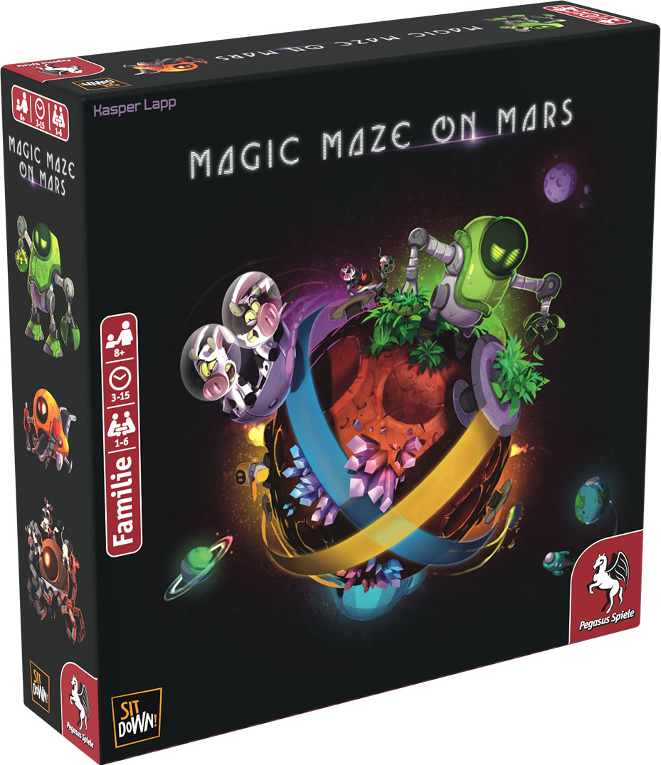 Pegasus Spiele Magic Maze on Mars DE Obrázek