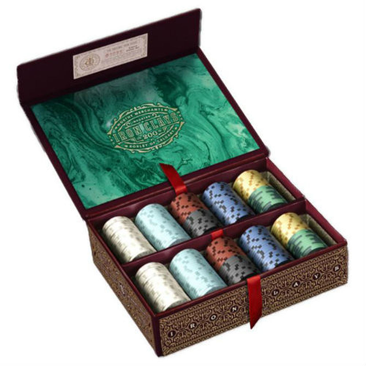 Roxley Games Iron Clays 200 Printed box with chips Obrázek