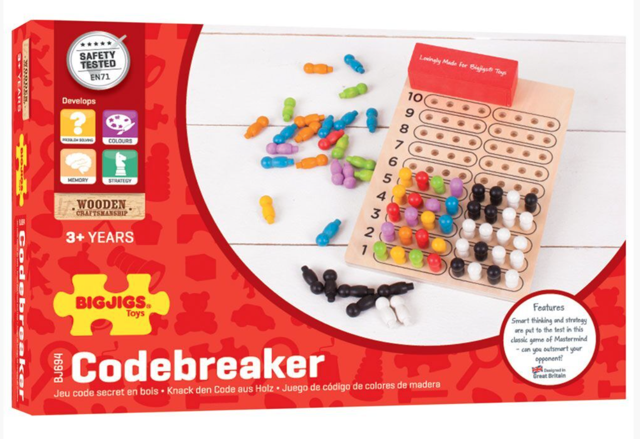 Bigjigs Toys Logik Codebreaker Obrázek