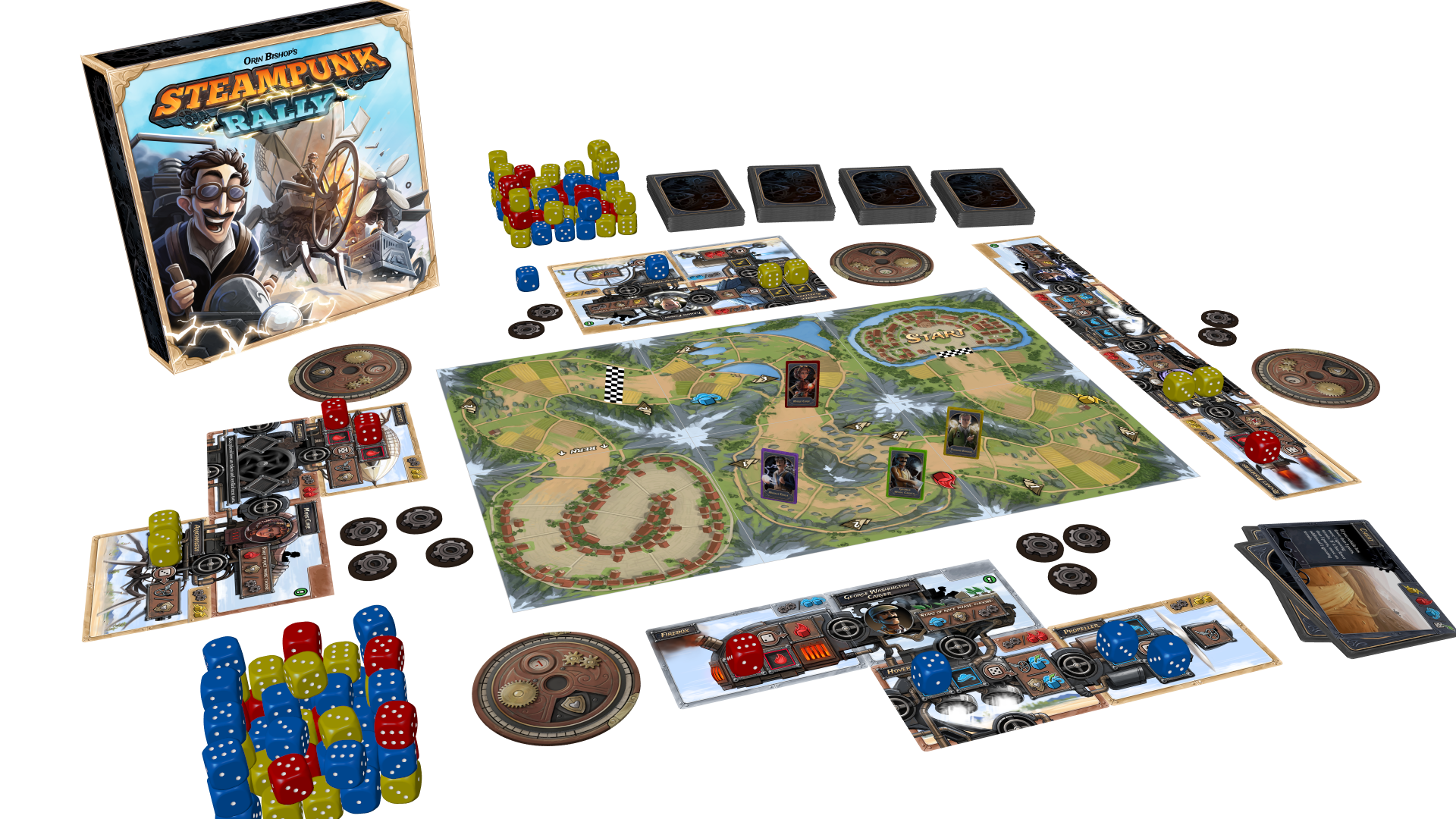 Roxley Games Steampunk Rally Obrázek