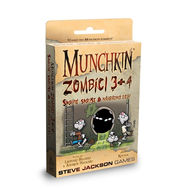 ADC Blackfire Munchkin - Zombíci 3+4 Obrázek