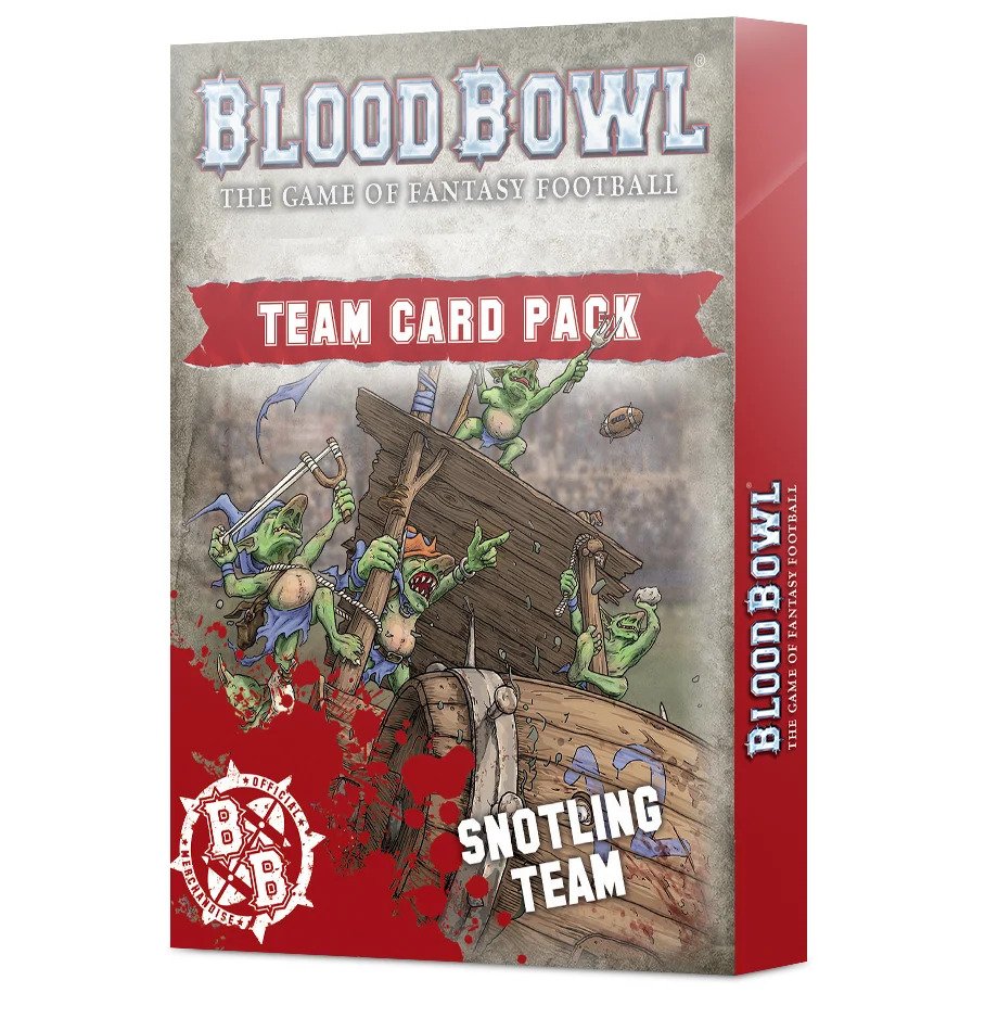 Games Workshop Blood Bowl: Team Card Pack: Snotling Team Obrázek