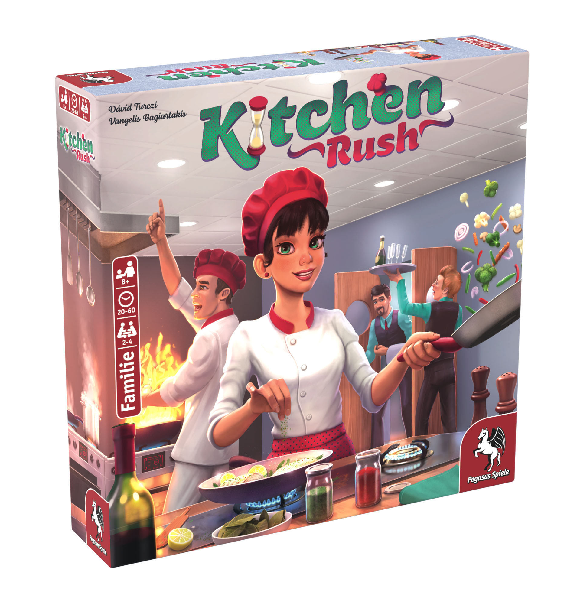 Pegasus Spiele Kitchen Rush (Revised Edition) Obrázek