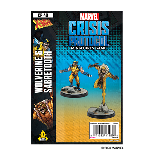 Atomic Mass Games Marvel Crisis Protocol: Wolverine and Sabretooth Obrázek