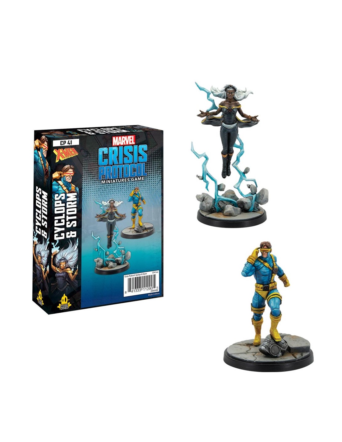 Atomic Mass Games Marvel Crisis Protocol: Storm and Cyclops Obrázek