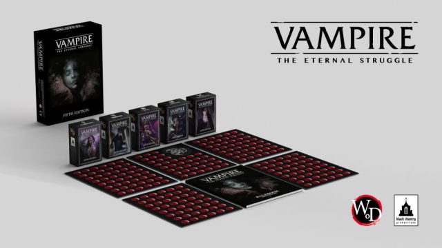Black Chantry Vampire: The Eternal Struggle TCG - 5th Edition box - Starter Kit Obrázek