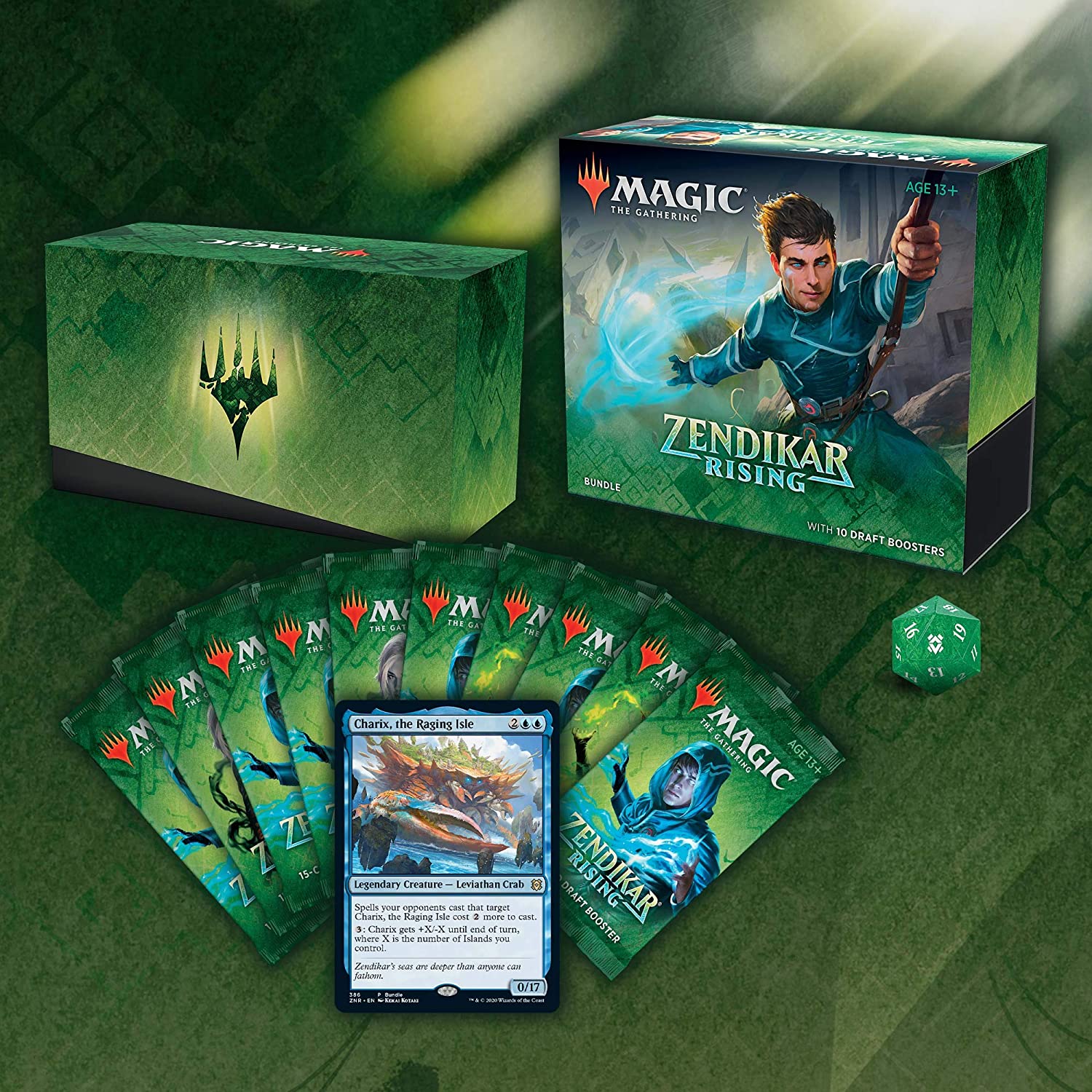Wizards of the Coast Magic The Gathering: Zendikar Rising Bundle Obrázek