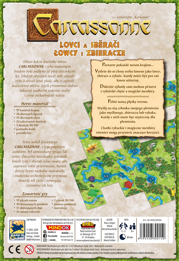 Mindok Carcassonne: Lovci a sběrači Obrázek