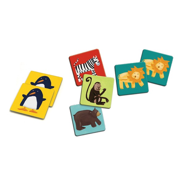 Djeco PEXESO - Barevná zvířátka Obrázek