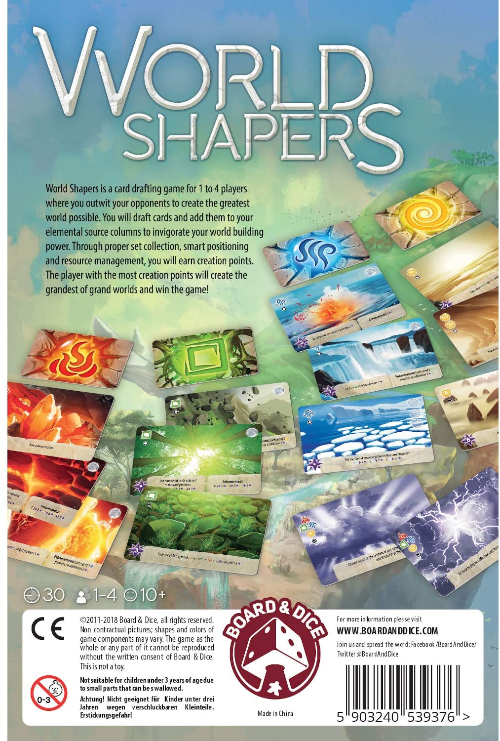 Board&Dice World Shapers Obrázek