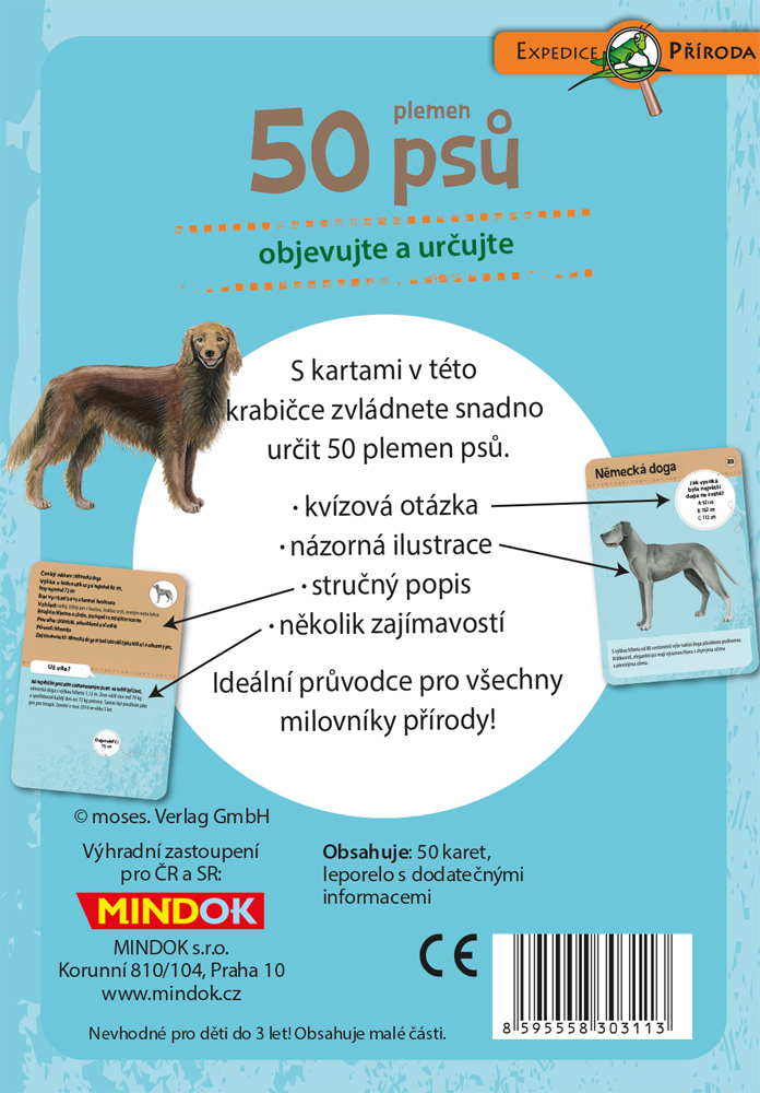 Mindok Expedice příroda: 50 plemen psů Obrázek