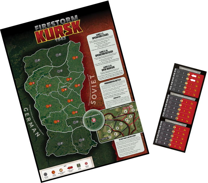Gale Force Nine Flames of War Firestorm: Kursk Obrázek