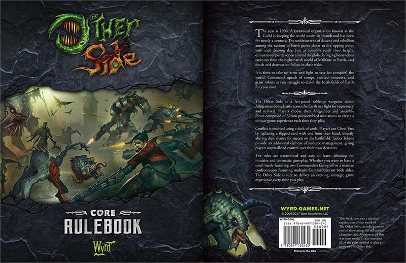Wyrd Games The Other Side Core Rulebook Obrázek