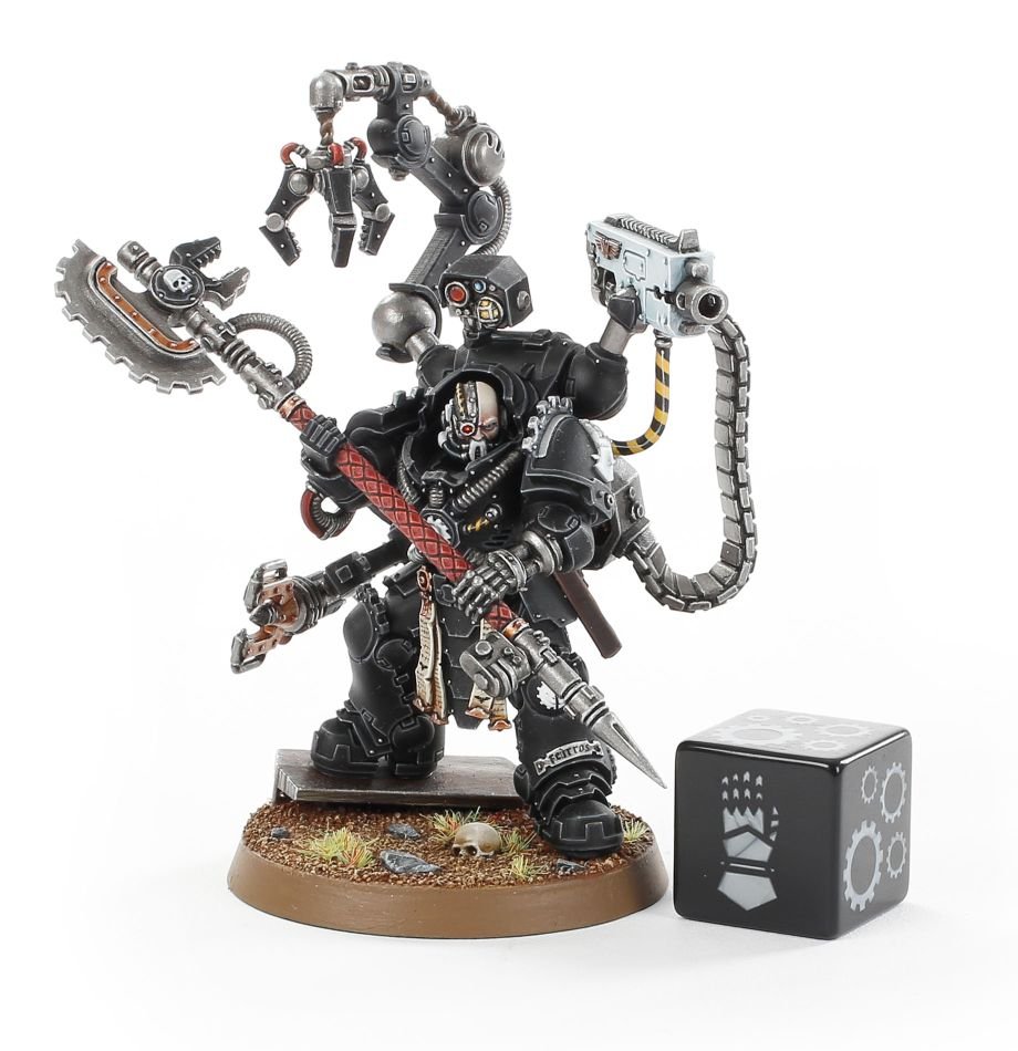 Games Workshop Iron Hands Dice Set Obrázek