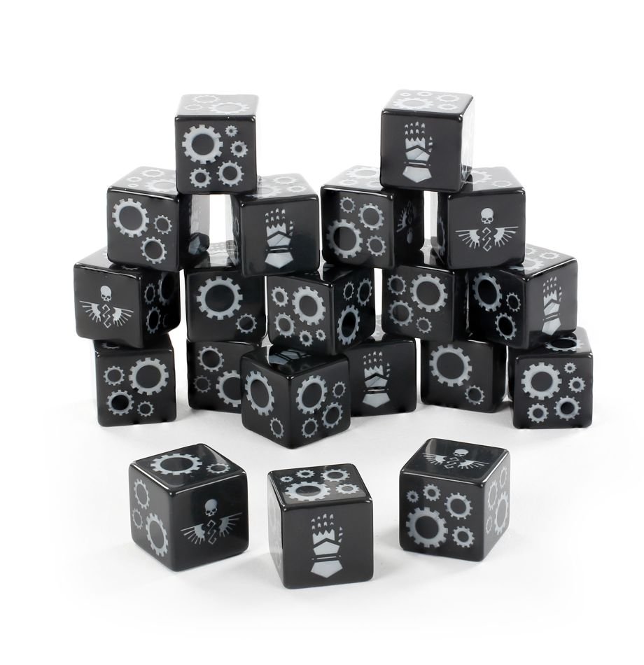 Games Workshop Iron Hands Dice Set Obrázek