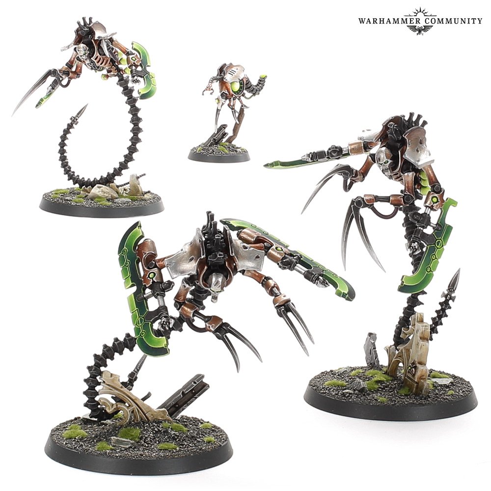 Games Workshop Necrons: Ophydian Destroyers Obrázek